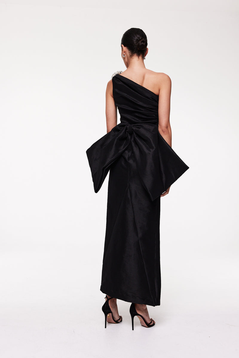 Rachel Gilbert | MARCO GOWN - BLACK